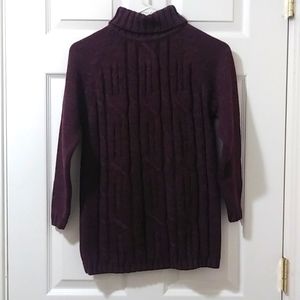 Classic Elements Petite Women's Turtleneck Sweater